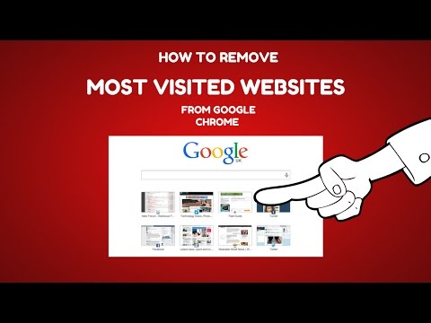 How To Remove Most Visited Website Thumbnails from Google Chrome Dashboard