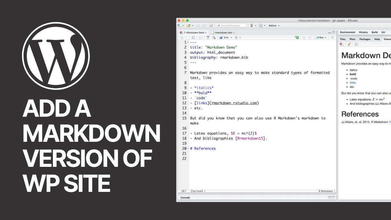 How to Add a Markdown Version of Your WordPress Site (The Easy & FREE ...