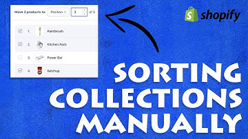 Sorting Collections Manually In Shopify (Tips for Sorting Large Lists!)