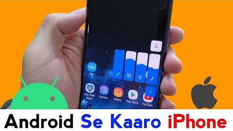 Install "Official" iOS Ui For Any Android Device | Change volume control panel style on Android 🔥