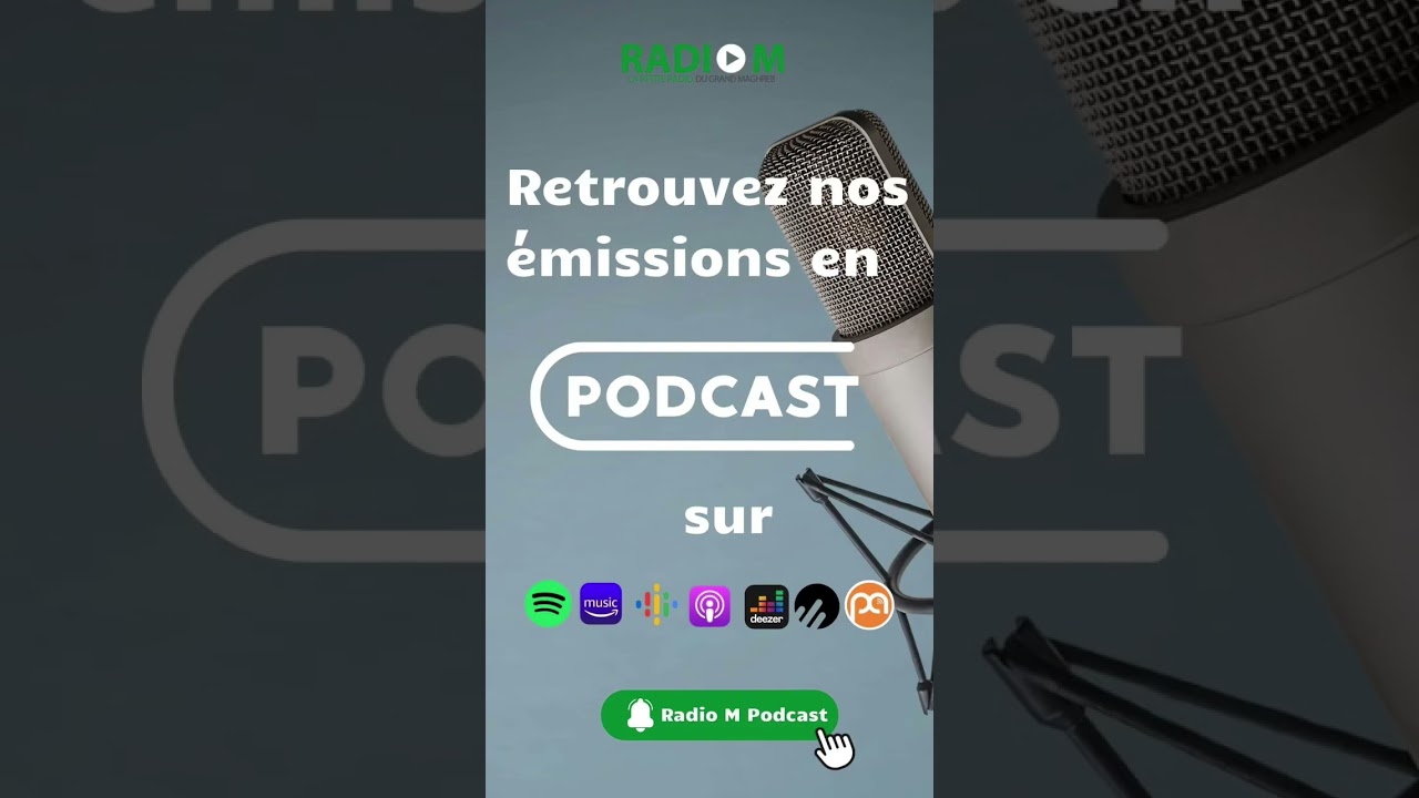 Nous vous invitons à vous abonner à Radio M Podcast #Spotify, #Google_Podcast, et bien d’autres.