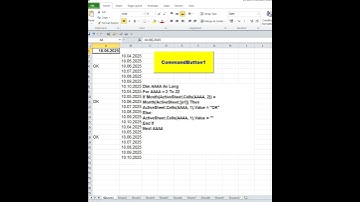 Finding a date with Excel VBA  Search for a month