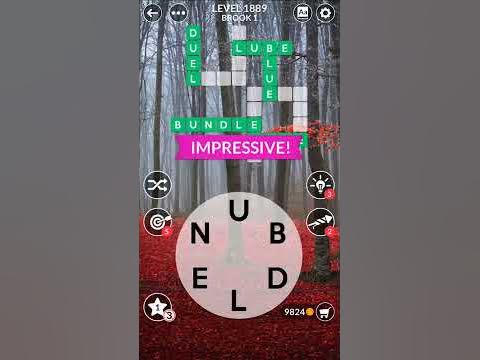 Wordscapes Level 1889 | Answers - YouTube