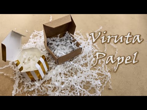 Papel kraft color rosa en forma de viruta para decoración y embalaje