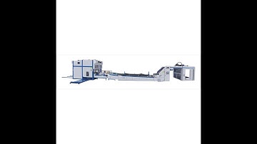 BC Automatic high speed flute laminating machine and flip flop pile turner with pallet feeding/litho