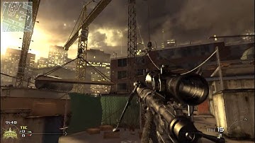 Across Map Throwing Knife, Highrise - Modern Warfare 2