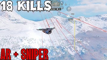 Solo vs. Squad | Ar + sniper | Great Fight In Call Of Duty Mobile