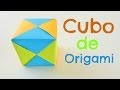 Cubo de Origami {CUBO DE PAPEL} // Origami Modular facil