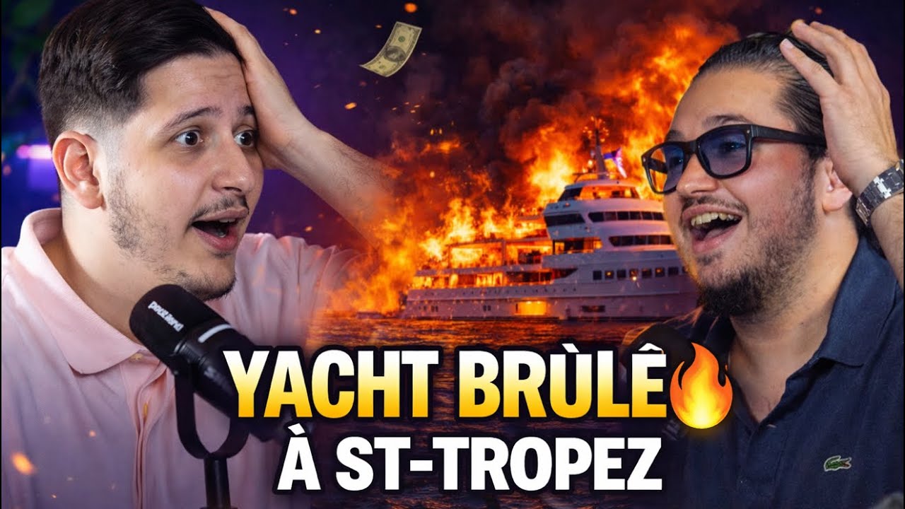 PARLONS CASH – « Il brûle un yacht de 41 m à Saint-Tropez » (375 000 € d’amende) 🛳️😱 