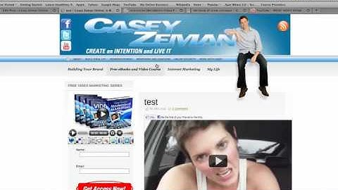 How to Upload a YouTube Video onto Wordpress, Video 1 of 2