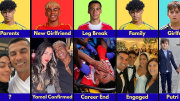 Comparison: Lamine Yamal vs Ronaldo Jr vs Thiago Messi | Lamine Yamal New Girlfriend 😱