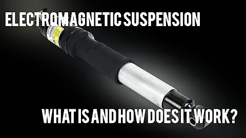 What is electromagnetic suspension and how does it work?