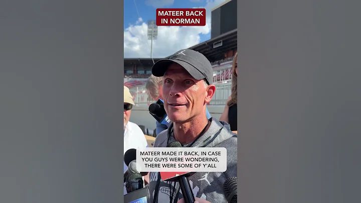 OU quarterback John Mateer returns to Norman after undergoing hand surgery