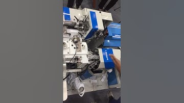 Robotic Elastic Join Machine For The Garments Industry #garments #machine #robotics #shorts