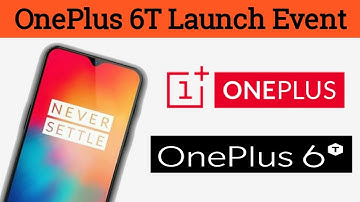 Oneplus 6T Launch Event Live in 10 Minutes - All Features  /  New Edition By Tech UNBOX Creator
