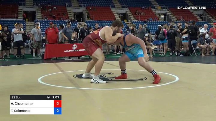 285 Lbs Cons 16 1 Austin Chapman West Virginia Vs ...