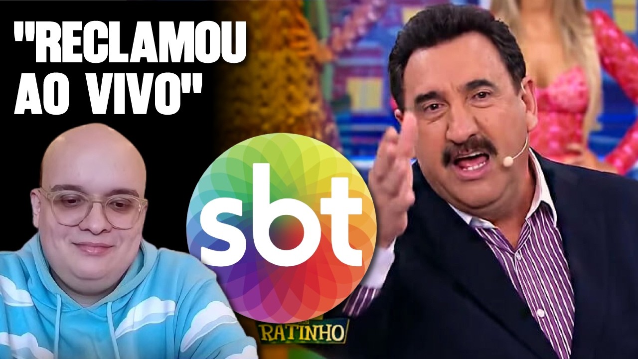 RATINHO IRONIZA MUDANÇAS DE HORÁRIO NO SBT