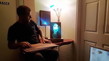 Resin and wood inlay art