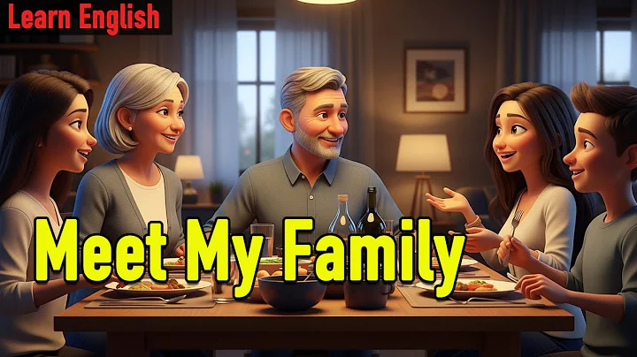 Meet My Family | A2- B1 Listening Practice| Slow English Conversation