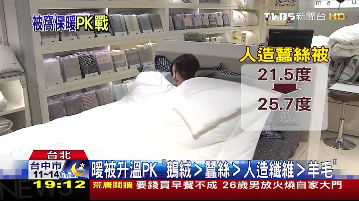 暖被升溫PK　「鵝絨蠶絲人造纖維羊毛」 - 天天要聞