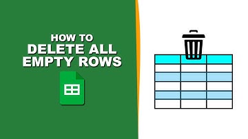 how to delete all empty rows in google sheets