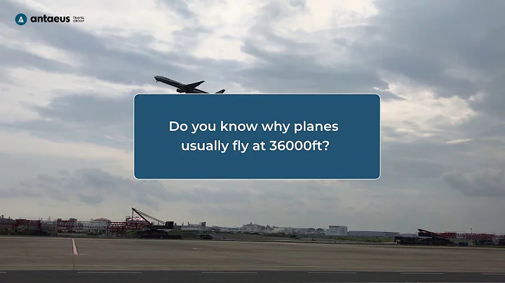 Why do planes usually fly at 36,000 feet?
