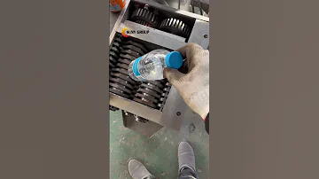 Small Plastic Paper Shredder Papershredder Bottlesshredder 