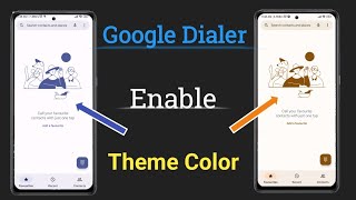 google dialer & Messages theme colour change | how to change theme in dialer and messages screenshot 5