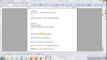 Default and Static method in java 8 interface