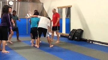 Krav Maga Multiple Attacker Drill