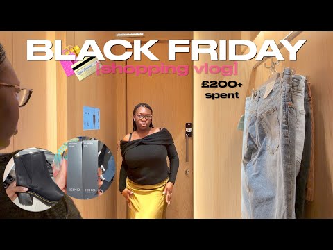 BLACK FRIDAY SHOPPING TRIP 🛍️ | Make-Up, Dr Martens and a Bunch of Clothes