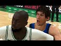 NBA 2K20 Tacko Fall My Career - Tacko vs Boban