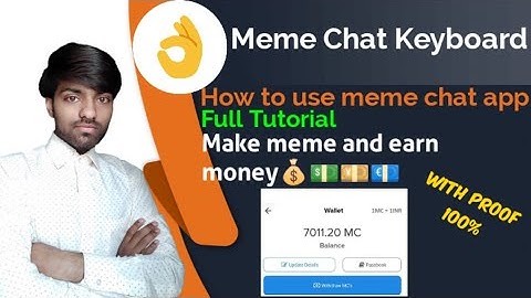 How To Use Meme Chat App Full Tutorial| Meme Chat App Kaise Chalaye| Meme कैसे बनाये। 100% genuine