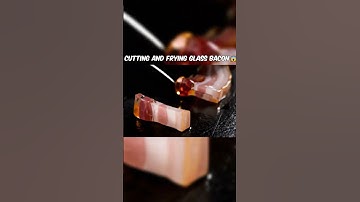 Cutting Glass Bacon… Then Frying It?! 🥓🔥