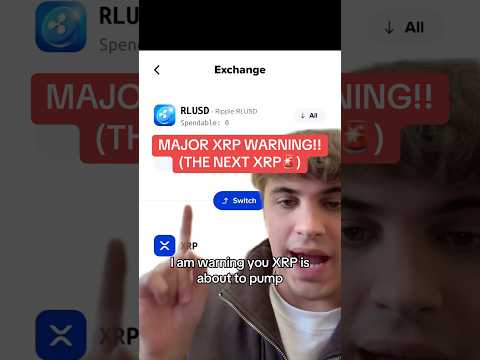 MAJOR XRP WARNING!!!