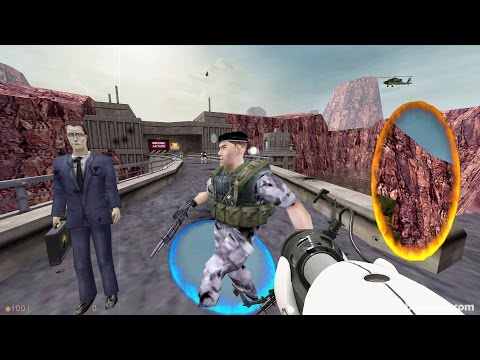 Half-Life with the Portal Gun!