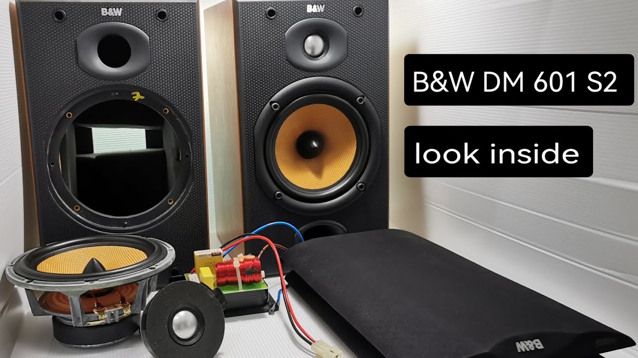 B&W オーディオスピーカー　DM601 S2 Quality B&W Bookshelf Speakers DM601 S2 - Radique Inc