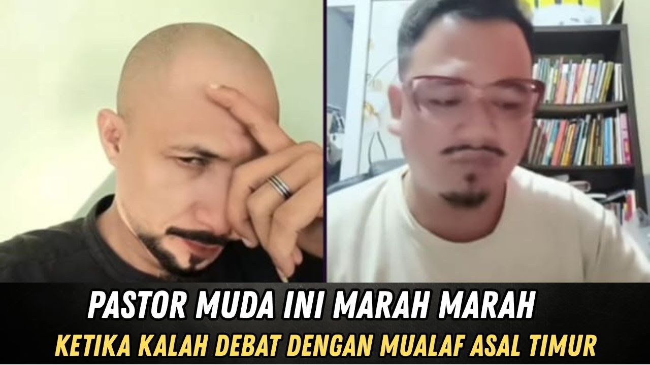 Pastor Muda Ini Ngamuk Dan Langsung Kabur Saat Debat Dengan Mualaf Asal Timur.. 