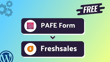 Integrating PAFE Form with Freshsales | Step-by-Step Tutorial | Bit Integrations