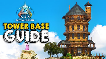 Ultimate All-in-One Tower Base | Building Tutorial | ARK: Survival Ascended