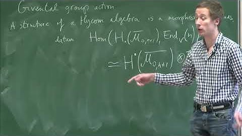 Dr. Vladimir Dotsenko | Givental action is gauge symmetry in a homotopy Lie algebra
