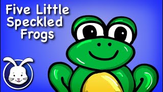 Five Little Speckled Frogs Song | Nursery Rhymes For Baby Kindergarten & PreSchool