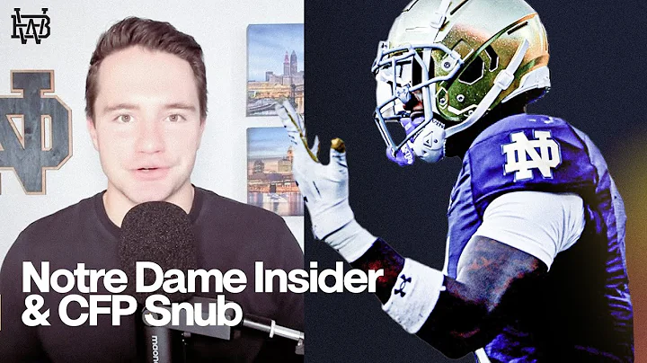 Tyler Wojciak from @LockedOnIrish Talks Notre Dame and the College Football Playoff