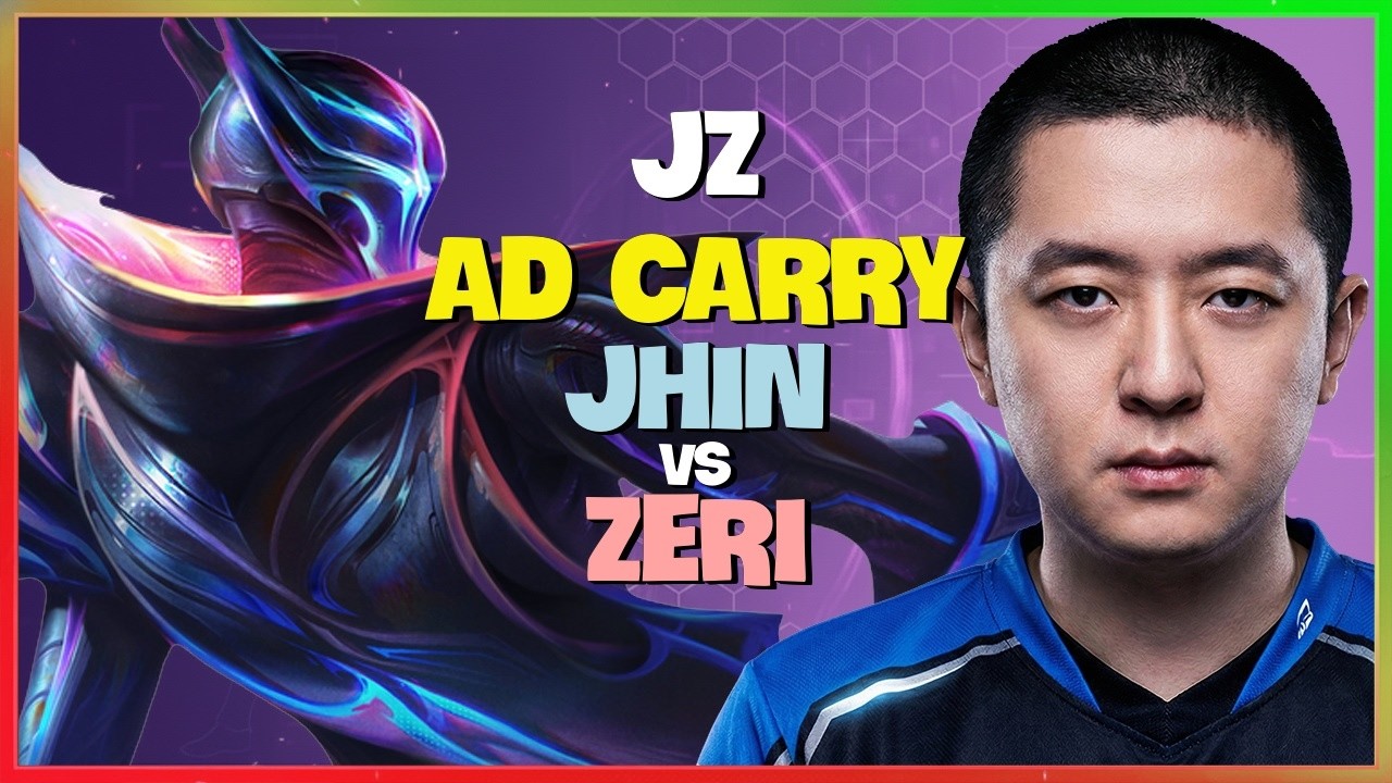 Thách Đấu Jhin : Anh Ta HỦY DIỆT Zeri Với Damage ĐIÊN RỒ - Vietsub