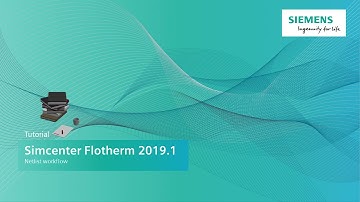 HOW TO Export thermal netlist workflow in Simcenter Flotherm | Tutorial
