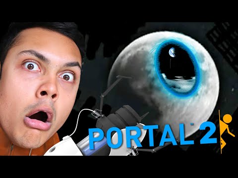 PORTAL TO THE MOON !?! (Portal 2 Ending)