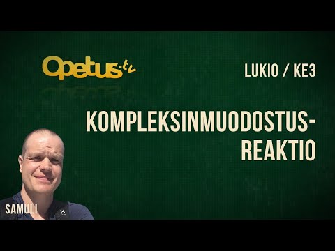 Video: Mitä ovat orgaaniset ionit?