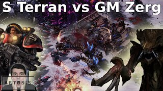 NEW MOD! - S Rank vs GrandMaster - (SC1 T vs Z SC2)