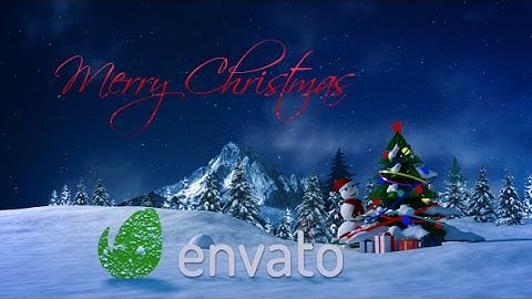 Merry Christmas | After Effects Template | Openers