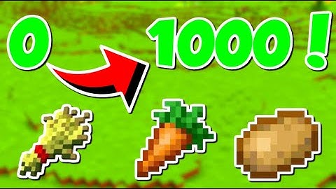 Fastest mcMMO Herbalism Farm in Minecraft!